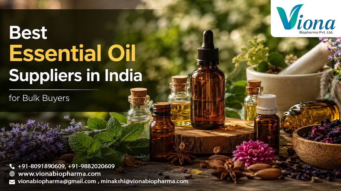 Essential Oil Suppliers in India